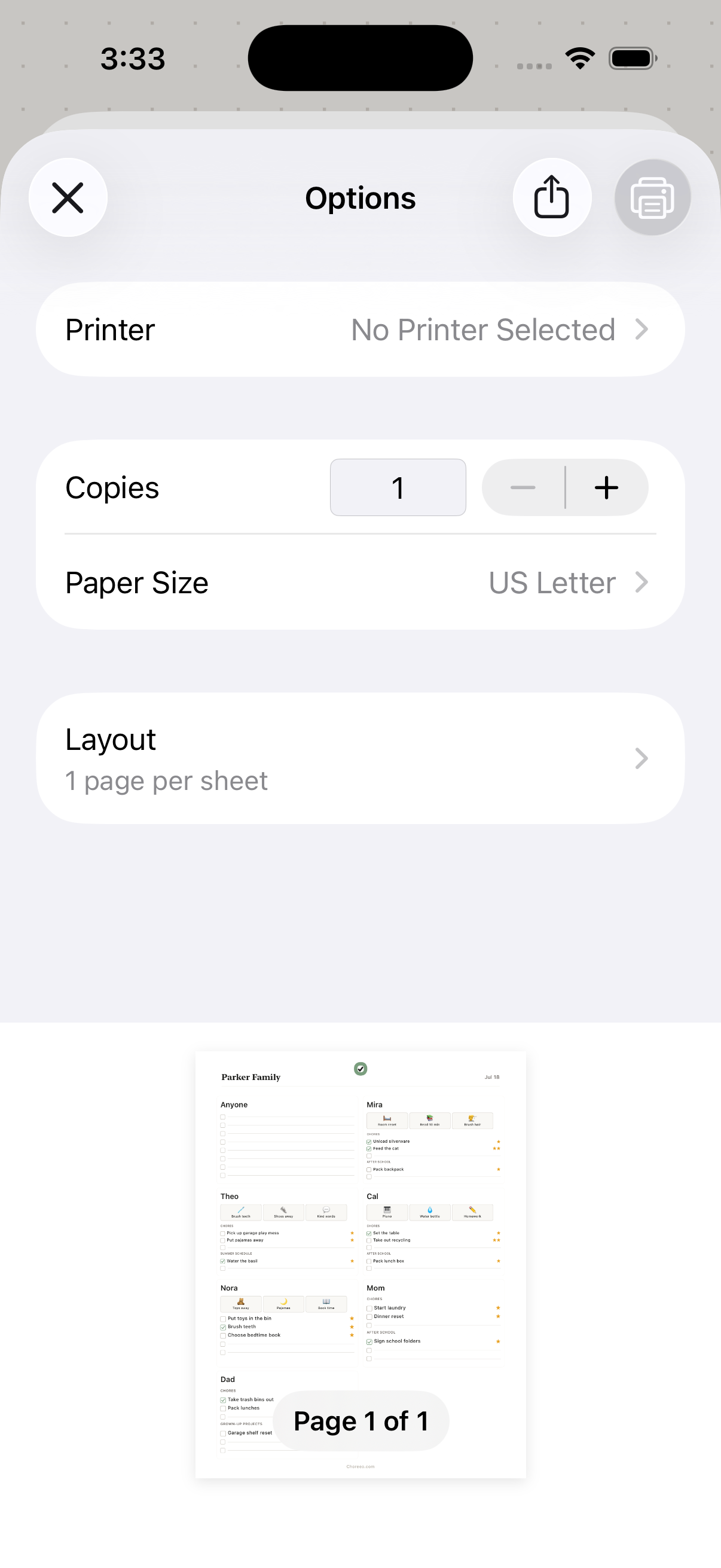 Troubleshooting printing screenshot 1